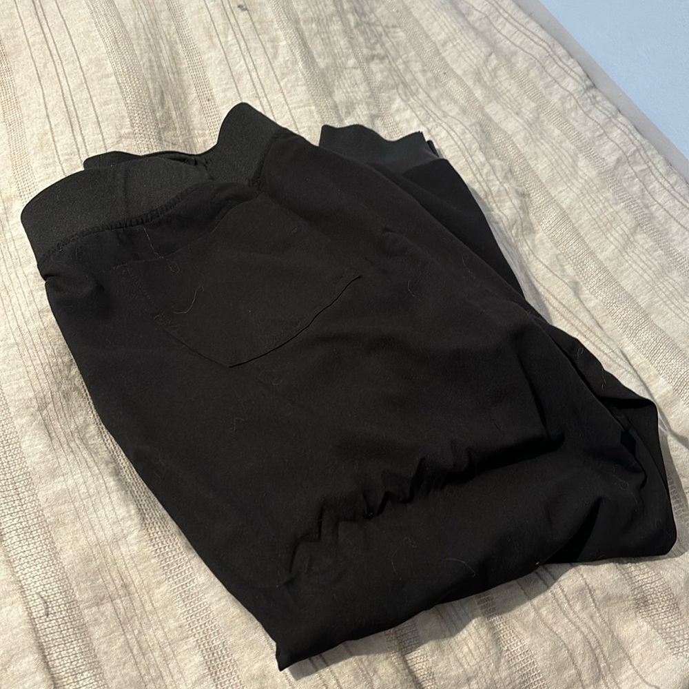 Figs Black scrubs pants XXL/P